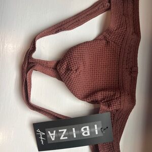 Brown brand new Andrew Christian energy capsule air jockstrap